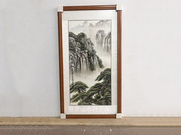 Spring quiet Xia Qing vertical size: 50X90cm